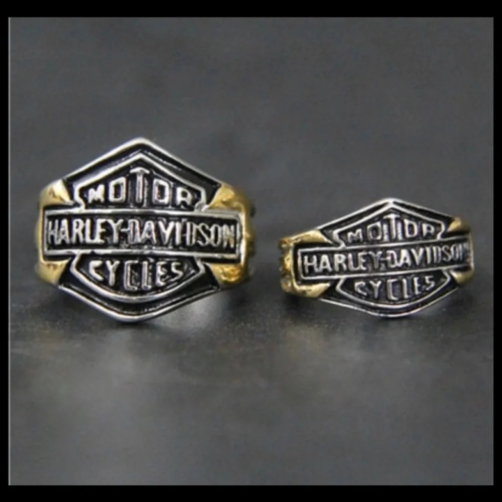 - Harley Matching His And Her HD Rings - Picture 1 of 3